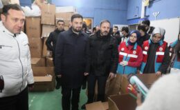 KÂĞITHANE’DEN BİNLERCE KİŞİ AFET BÖLGESİNE YARDIM GÖNDERDİ