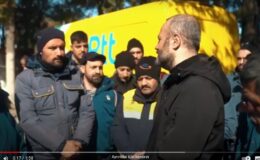 PTT AŞ YARDIM MALZEMELERİNİ DEPREM BÖLGESİNE ULAŞTIRIYOR