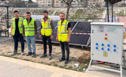 YEO, çadır kentlere güneş enerjili batarya sistemi kurdu