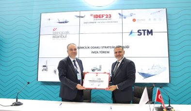 Türkiye’nin Derin Teknoloji Merkezi Teknopark İstanbul IDEF’23’de yeni anlaşmalara imza attı