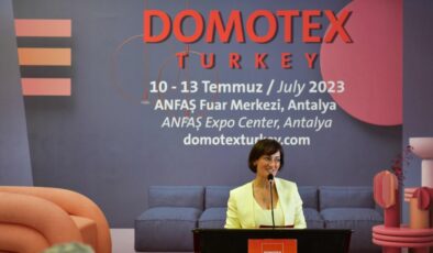 Halı ve zemin kaplamaları sektörünün lider fuarı DOMOTEX Turkey kapılarını açtı