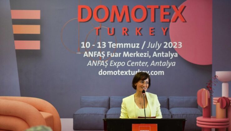 Halı ve zemin kaplamaları sektörünün lider fuarı DOMOTEX Turkey kapılarını açtı