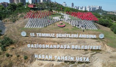 15 Temmuz’un Kahramanları Gaziosmanpaşa’da Anıldı