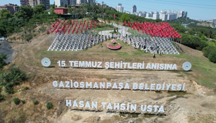 15 Temmuz’un Kahramanları Gaziosmanpaşa’da Anıldı