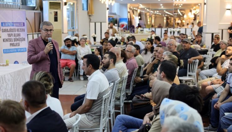 Alibeyköy Mahallesi Garajüstü Kentsel Dönüşüm buluşması