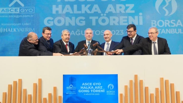 Borsa İstanbul’da Gong ASCE GYO İçin Çaldı