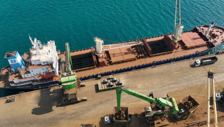 TOSYALI DEMİR ÇELİK SARISEKİ TESİSİ İLK İHRACATINI GERÇEKLEŞTİRDİ