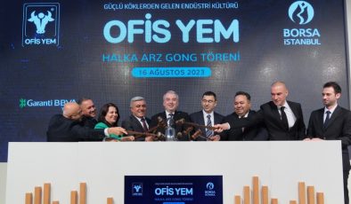 Borsa İstanbul’da gong Ofis Yem için çaldı