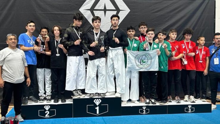 Gaziosmanpaşalı Karatecilerden Diamond Cup’ta 13 Madalya