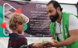 İHH ve BM’den Suriye’deki depremzede ailelere gıda desteği