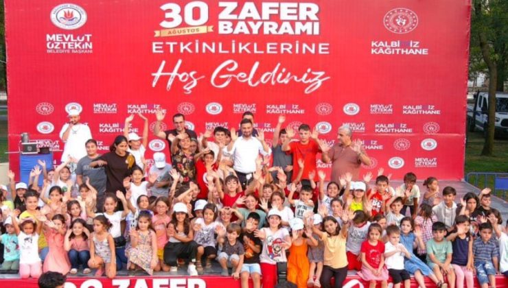 BÜYÜK ZAFERİMİZİN 101. YILI KAĞITHANE’DE COŞKUYLA KUTLANDI
