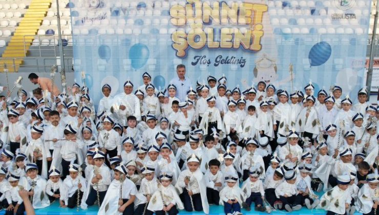 Gaziosmanpaşa Belediyesi Geleneksel Sünnet Şöleni’nde 1500 Çocuğu Sünnet Ettirdi.