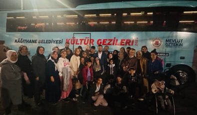 KÂĞITHANE’DE KÜLTÜR GEZİLERİ BAŞLADI