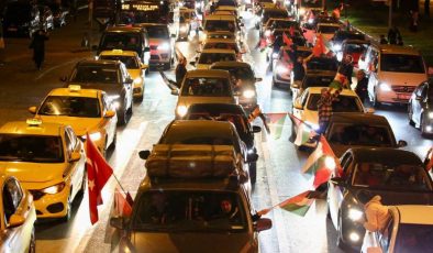 İstanbul, Filistin’e destek için ayağa kalktı