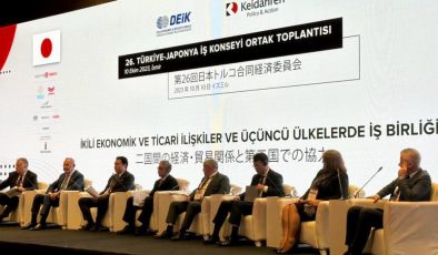 DEİK’in düzenlendiği 26. Türkiye-Japonya İş Konseyi Toplantısı İzmir’de gerçekleştirildi