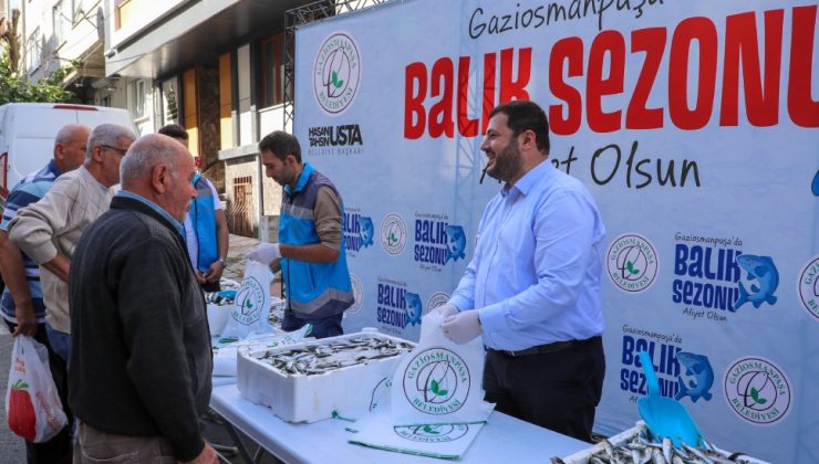 Gaziosmanpaşa Belediyesi İhtiyaç Sahiplerine 2 Ton Balık Dağıttı