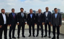 TPF Heyeti Ticaret Bakan Yardımcısı Mahmut Gürcan’ı Ziyaret Etti