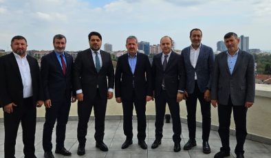 TPF Heyeti Ticaret Bakan Yardımcısı Mahmut Gürcan’ı Ziyaret Etti