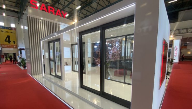SARAY yenilikçi iç ve dış cephe çözümleri ile Avrasya Pencere-Kapı ve Cam Fuarı’nda