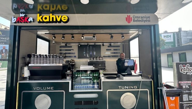 ÜMRANİYE BELEDİYESİ’NDEN ÖĞRENCİLERE 15 TL’YE KAHVE