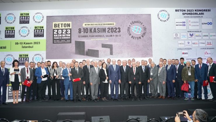 6. Türkiye Hazır Beton Birliği Çevre Ödülleri Sahiplerini Buldu