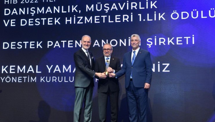 Destek Patent, beşinci kez “Hizmet İhracatı Şampiyonu”
