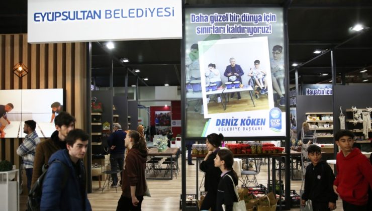 Eyüpsultan Belediyesi Engelsiz Yaşam Fuarı’nda
