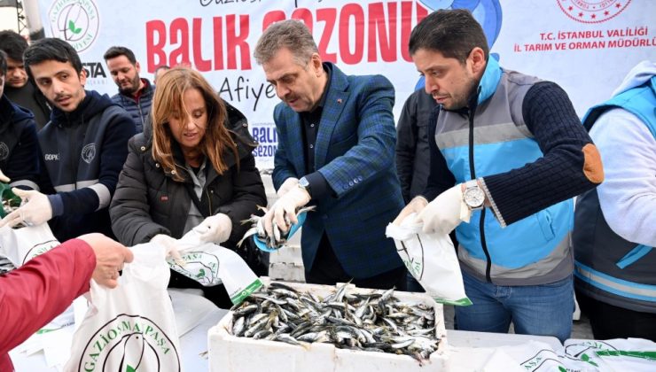 Başkan Hasan Tahsin Usta’dan Vatandaşa Balık İkramı