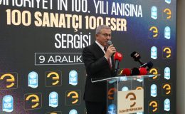 “100 Sanatçı 100 Eser” sergisi sanatseverlere kapılarını açtı