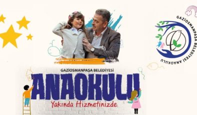 GAZİOSMANPAŞA BELEDİYESİ ANAOKULU AÇILIŞA HAZIRLANIYOR