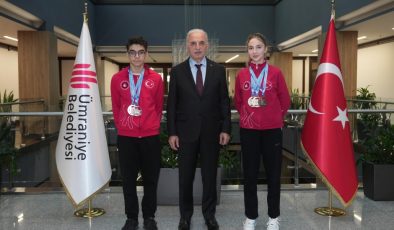 AVRUPA’DAN ÜMRANİYE’YE DÖRT MADALYA BİRDEN