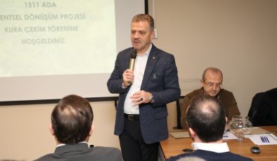 GAZİOSMANPAŞA’DA GOPAŞ MERKEZ EVLERİ KENTSEL DÖNÜŞÜM PROJESİ’NDE KURA HEYECANI