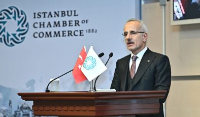 Ulaştırma ve Altyapı Bakanı Uraloğlu, İTO ocak ayı Meclis Toplantısı’nda konuştu: “Ulaştırma yatırımlarının merkezi İstanbul”