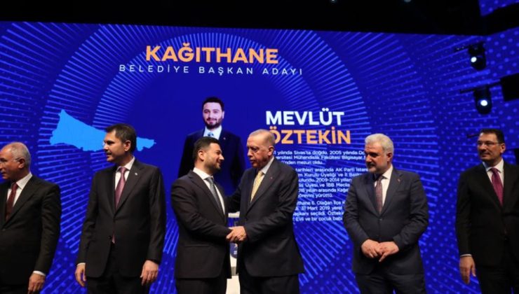BAŞKAN ÖZTEKİN YENİDEN KÂĞITHANE BELEDİYE BAŞKANI ADAYI OLDU