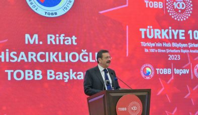 TOBB: TÜRKİYE 100 ÖDÜLLERİ SAHİPLERİNİ BULDU