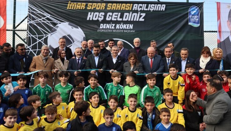 Eyüpsultan Belediyesi: İmar Spor sahasına kavuştu