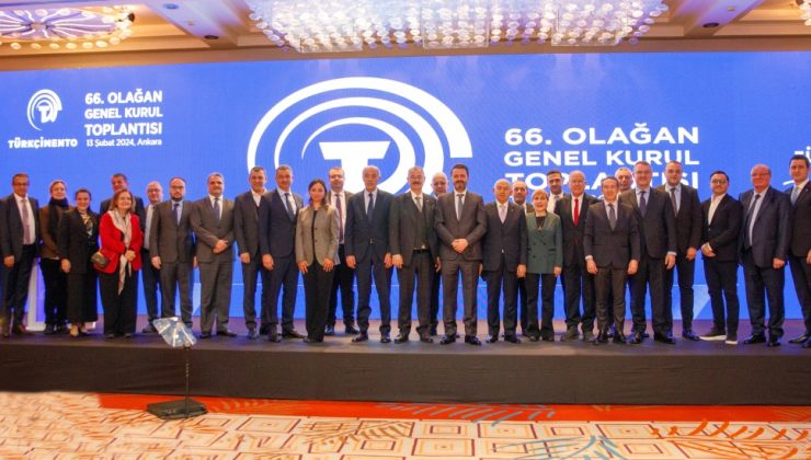 TÜRKÇİMENTO’NUN 66’NCI SEÇİMLİ GENEL KURULU ANKARA’DA GERÇEKLEŞTİ: FATİH YÜCELİK GÜVEN TAZELEDİ