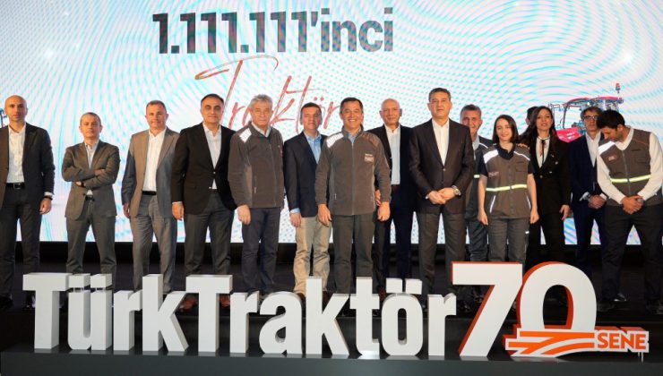 TürkTraktör 70. Yılında 1.111.111’inci Traktörünü Üretti