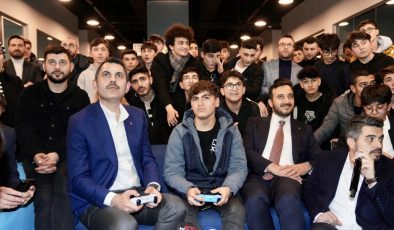 MURAT KURUM E-SPOR ZİYARETİ