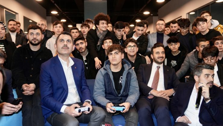 MURAT KURUM E-SPOR ZİYARETİ