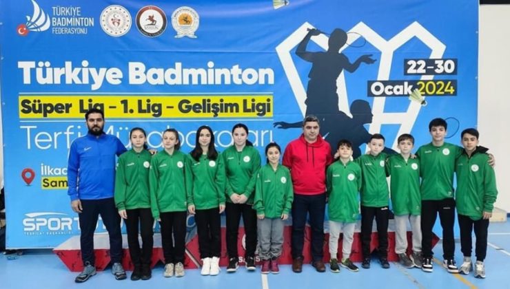 GAZİOSMANPAŞA BELEDİYE SPOR KULÜBÜ, BADMİNTON SÜPER LİGİ’NE YÜKSELDİ
