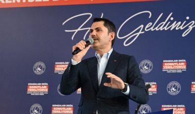 İSTANBUL BÜYÜKŞEHİR BELEDİYE BAŞKAN ADAYI MURAT KURUM BAHÇELİEVLER CEMEVİ İNŞAATININ TEMELİNİ ATTI