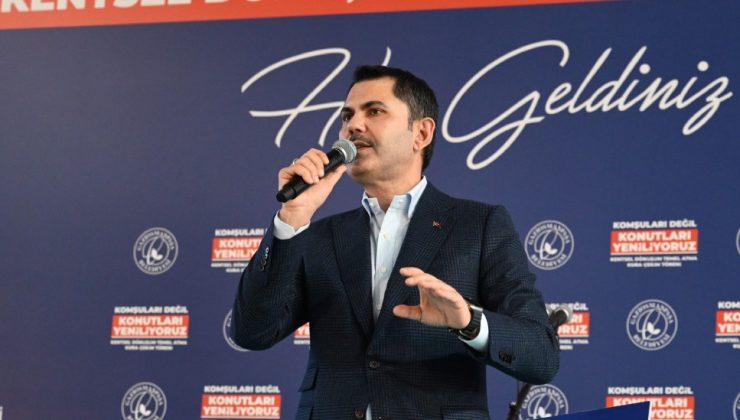 İSTANBUL BÜYÜKŞEHİR BELEDİYE BAŞKAN ADAYI MURAT KURUM BAHÇELİEVLER CEMEVİ İNŞAATININ TEMELİNİ ATTI