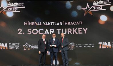 SOCAR Petrol Ticaret ve STAR Rafineri 2023 yılında da “İhracatın Yıldızı” oldu