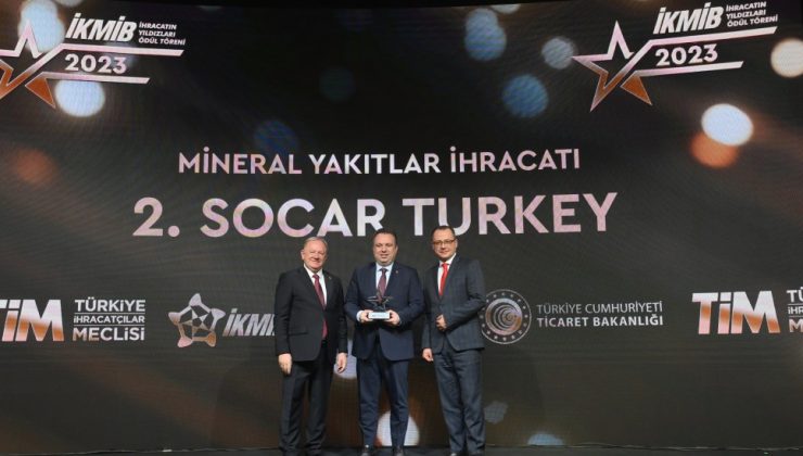 SOCAR Petrol Ticaret ve STAR Rafineri 2023 yılında da “İhracatın Yıldızı” oldu
