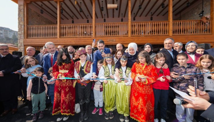 DÜNYADA BİR İLK OLAN ÜSKÜDAR ÇOCUK KÖYÜ AÇILDI