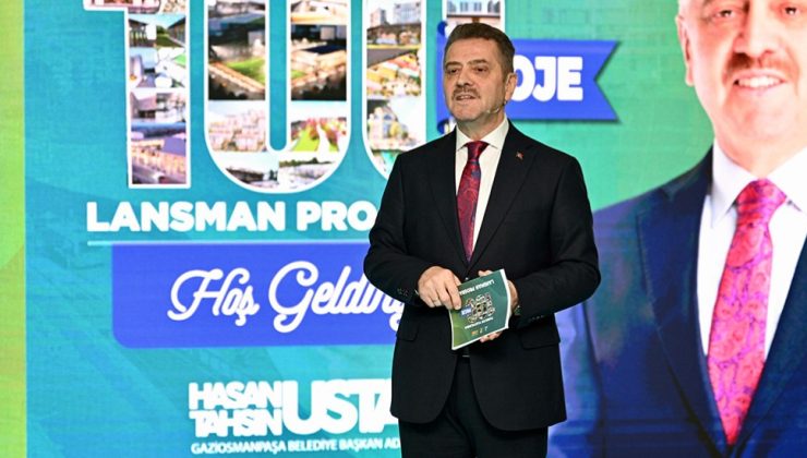 BAŞKAN USTA’DAN, “TÜRKİYE YÜZYILI’NDA GAZİOSMANPAŞA’YA 100 YENİ PROJE”