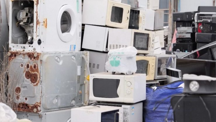 Çin’de 4,5 milyon ton eski ev aleti geri dönüştürüldü