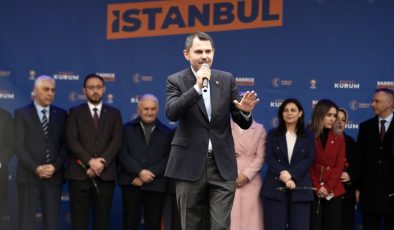 İSTANBUL BÜYÜKŞEHİR BELEDİYE BAŞKAN ADAYI MURAT KURUM TUZLA MİTİNGİ