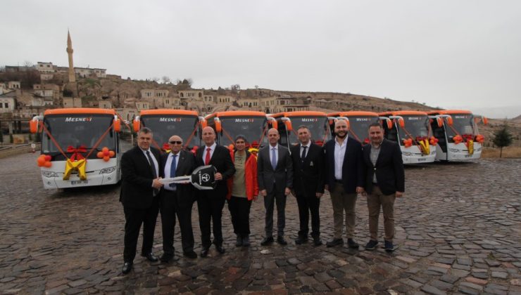 TEMSA ve Mesnevi, 31 yıllık iş birliğini 15 otobüslük yeni teslimatla taçlandırdı